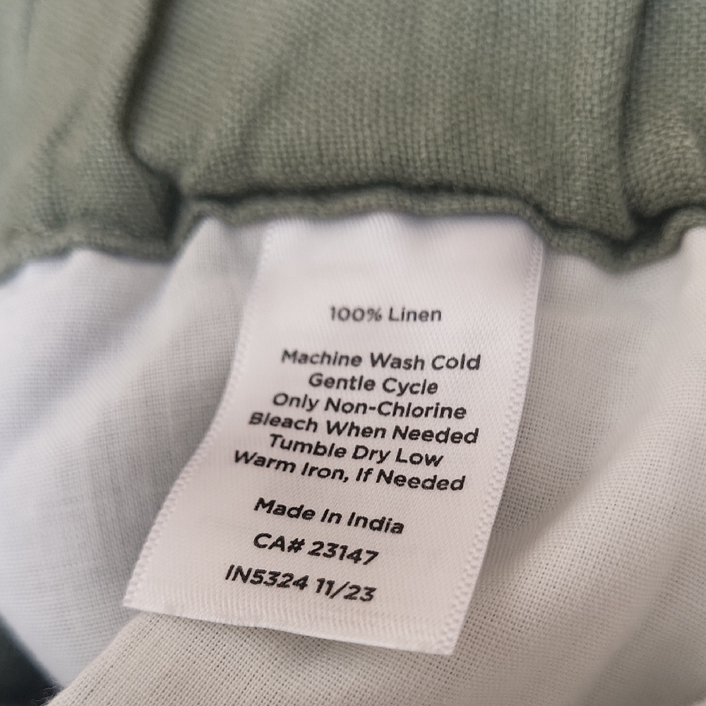 Talbots Women's Relaxed Fit Green Pants - Picture 4 of 6